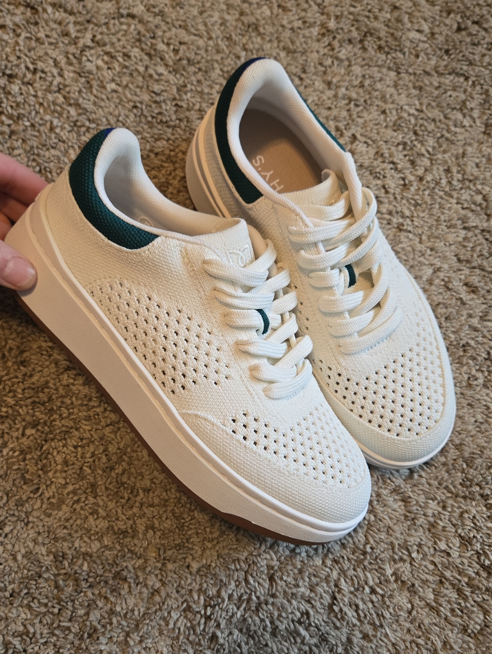 Rothy's RS02 Courtside White Sneakers